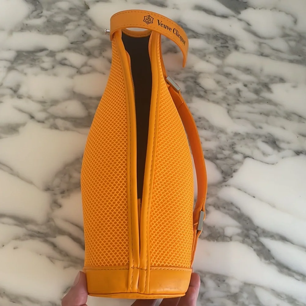 Veuve Clicquot Champagne ice bag, bottle and box
